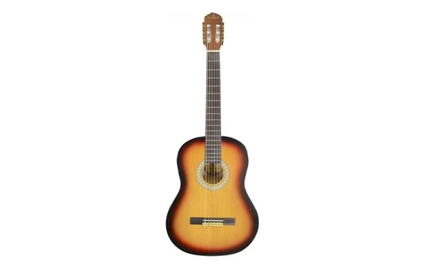 Guitarra Zaragoza Clásica 40 Pulg Café Con Negro Pa-g2-e1