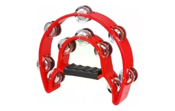 Pandero Media Luna Rmx 8,5´´ Rojo