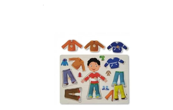 Puzzle Niño Vestimenta