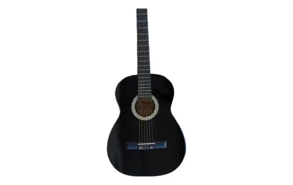 Guitarra Clásica Klass 39 Pulg Negra Pa-g2-e3