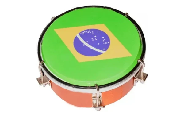 Tamboril Diseño Brasil Madera