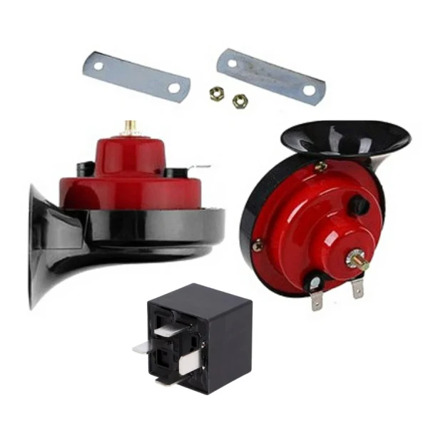 Jgos Bocinas Caracol 12volt C/ Reley