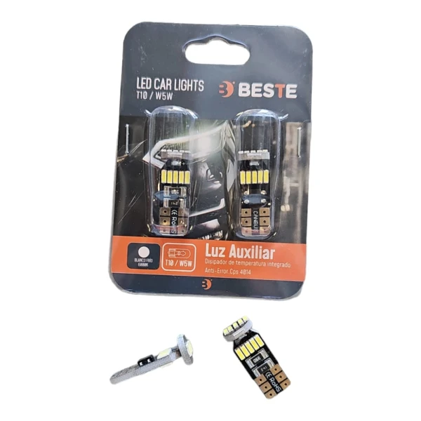 Ampolleta Led T10 Blanca Beste
