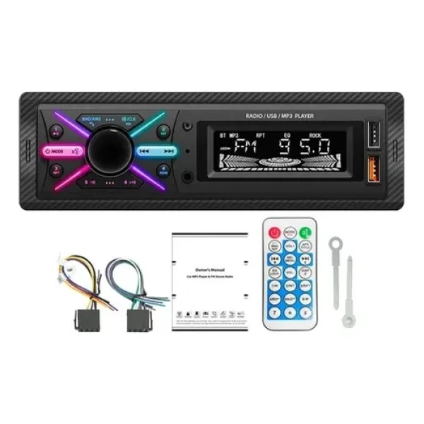Radio Universal Fm/bluetooth/aux/usb/mp3/c-remoto