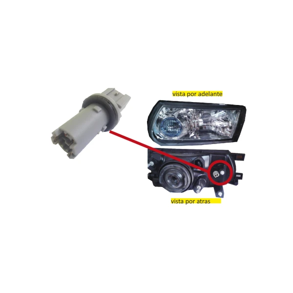 Soquete Para Ampolleta T10 Farol Nissan V16