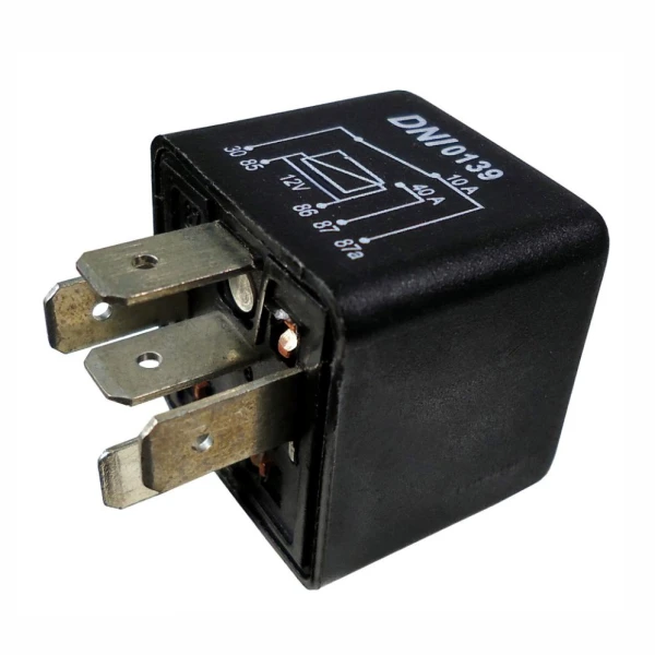 Relay 5 Terminales 12v S/soporte - Top Relay