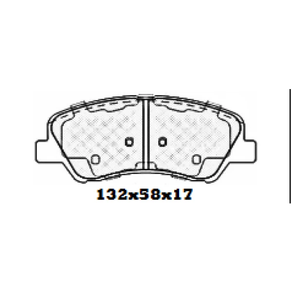 Pastilla De Freno Para Kia Rio 2012 2019