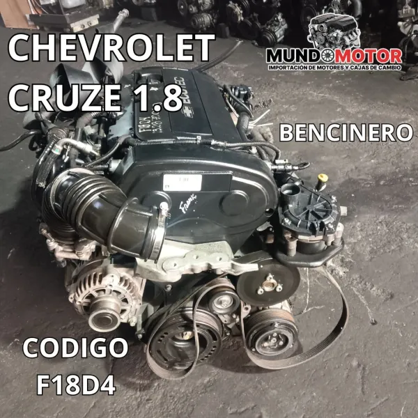 Motor Para Chevrolet Cruze 2008 2016 1.8 16v F18d4 Bencinero