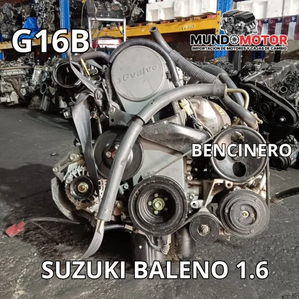 Motor Para Suzuki Baleno 1995 2005 1.6 16v G16b Bencinero