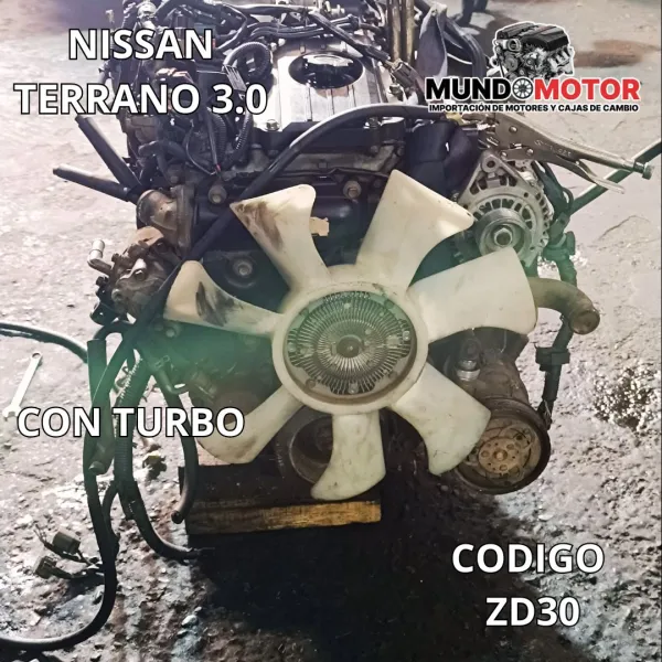 Motor Para Nissan Terrano 2000 2006 3.0 16v Zd30 Diesel