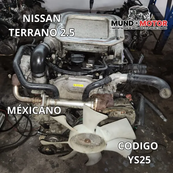 Motor Para Nissan Terrano 2000 2015 Mexicano 2.5 16v Yd25 Diesel
