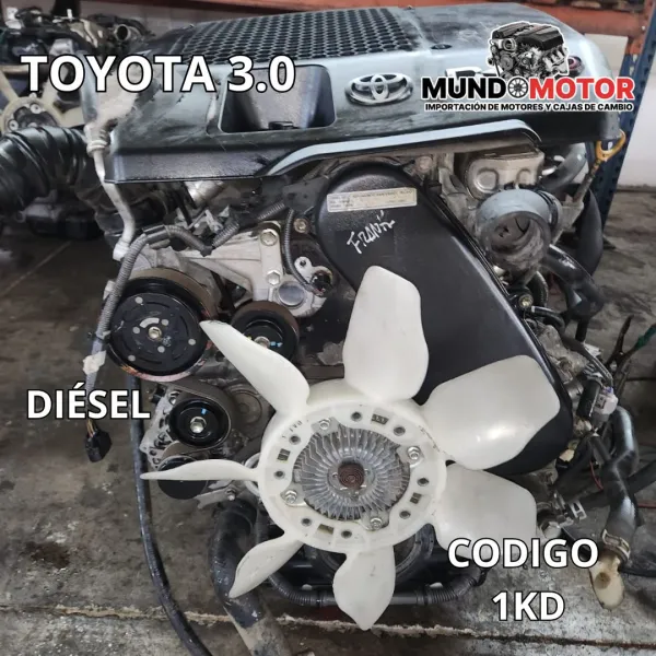 Motor Para Toyota Hilux 2000 2024 3.0 16v 1kd Diesel