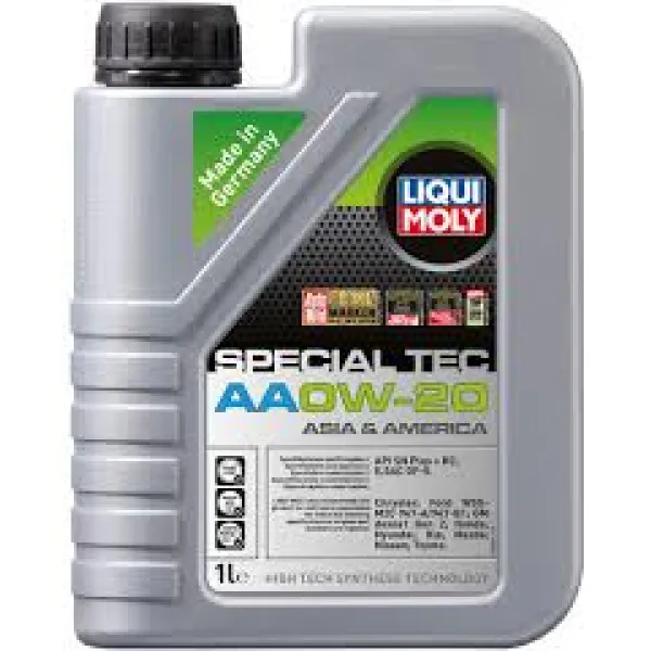 ACEITE DE MOTOR SINTETICO SPECIAL TEC AA 0W-20 LIQUI MOLY