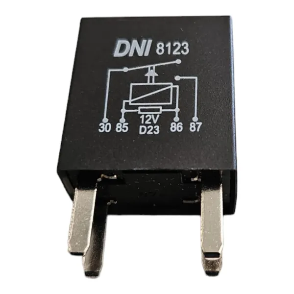 MINI RELAY 4 PINES AGUJA 12V 30AMP - DNI