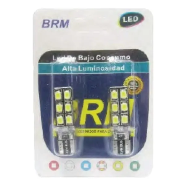 AMPOLLETAS T10 LED BRM