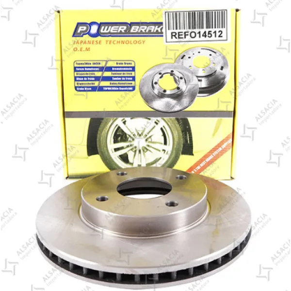Disco de freno para nissan tiida 2006 2010 1.8