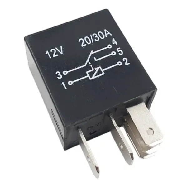MINI RELAY 12V 5 PINES 20 / 30 AMP - POWER RELAY