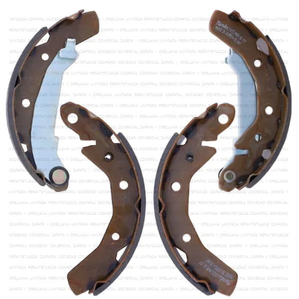 Patin de freno para chevrolet spark 2004 2016 0.8 - Patines De Freno | ClickRepuestos