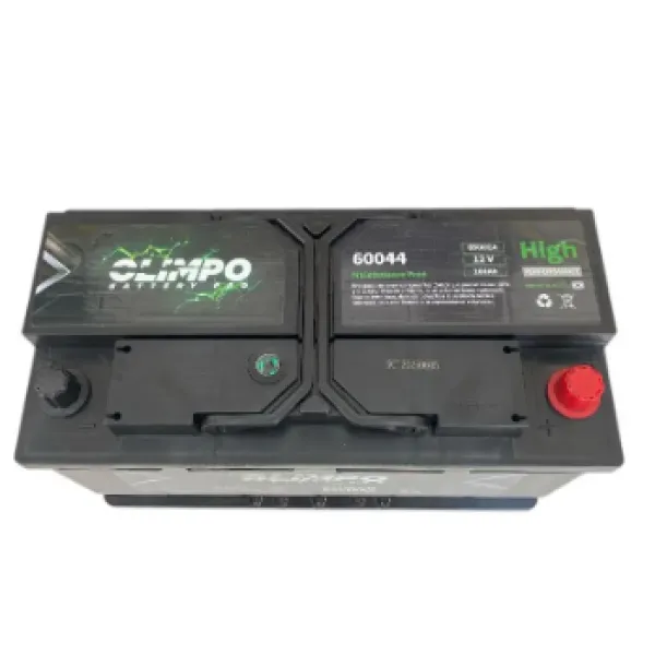 BATERIA OLIMPO 100AH 850CCA POSITIVO LADO DERECHO ( - + )