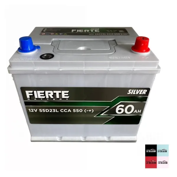 BATERIA 60AH 560CCA (-+) FIERTE SILVER