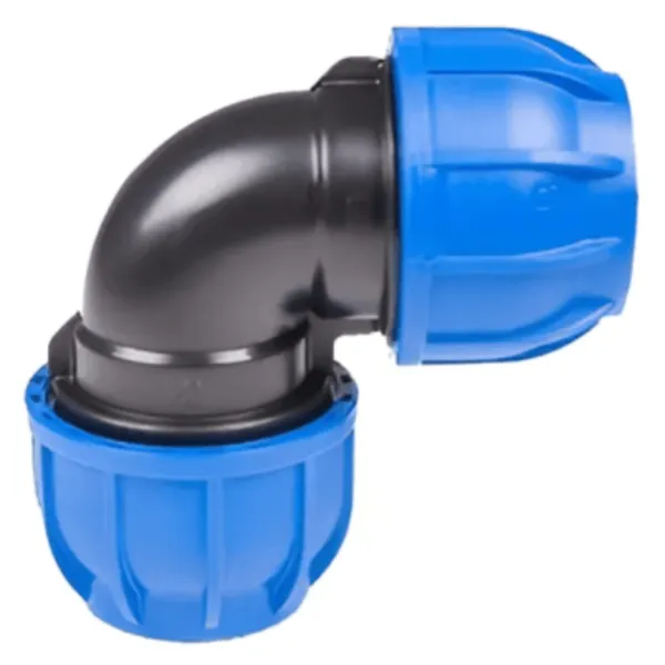 Codo Hdpe Compresion 20 Mm - fitting compresión para uso industrial