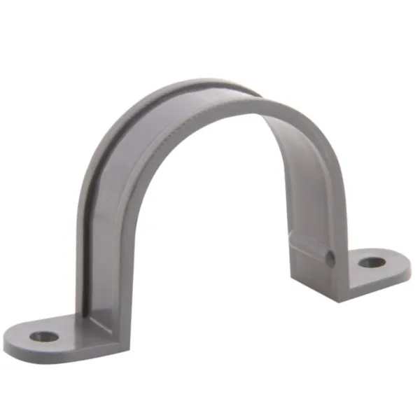Abrazadera Sanitaria Gris  40 Mm. - pvc gris para uso industrial