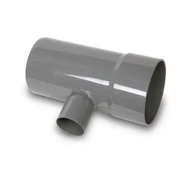 Tee Pvc Sanitario Gris 50 X 40 Mm - pvc gris para uso industrial