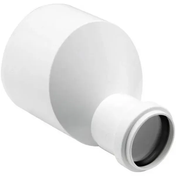 Reduccion Pvc Sanitario Blanco 110x50 Mm - pvc blanco para uso industrial