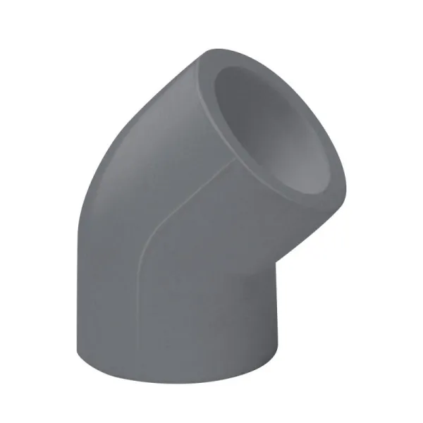 Codo Ppr 45°  110 Mm Fusion - fitting ppr para uso industrial