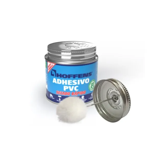 Adhesivo Pvc Hoffens 60 C.c.  Lata Con Aplicador Low Voc - adhesivos para uso industrial