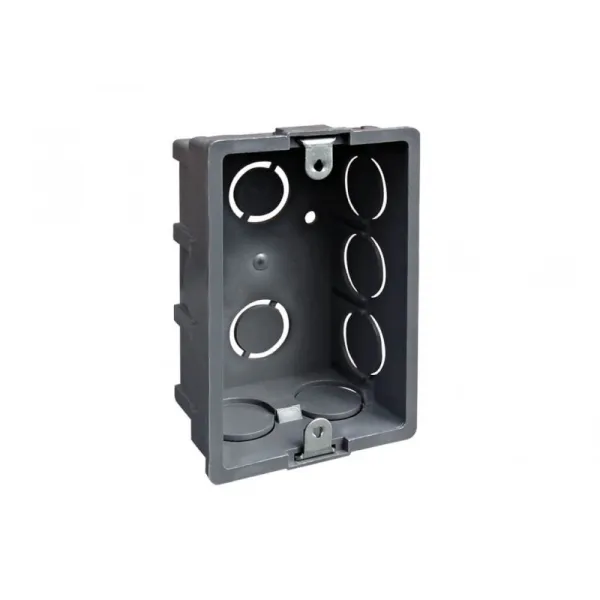 Caja Electrica Tabique C/oreja Metal Gris 16-20 Mm. - cajas de distribución eléctrica para uso industrial