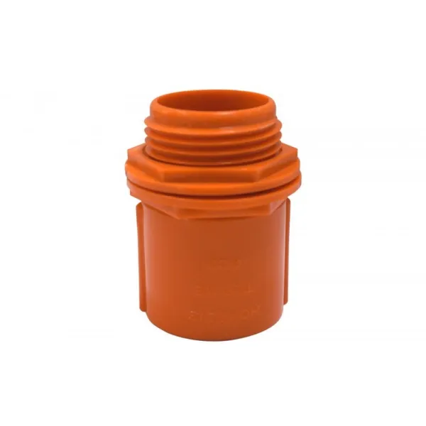 Terminal Pvc He Con Tuercas 20 Mm - fittings conduit para uso industrial