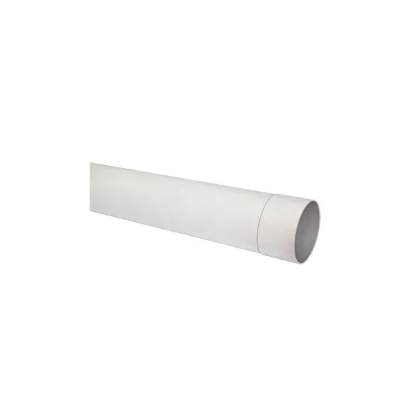 B75 Tubo Bajada Canaleta Blanco D 75 X 3 Mts. - accesorios canaletas para uso industrial