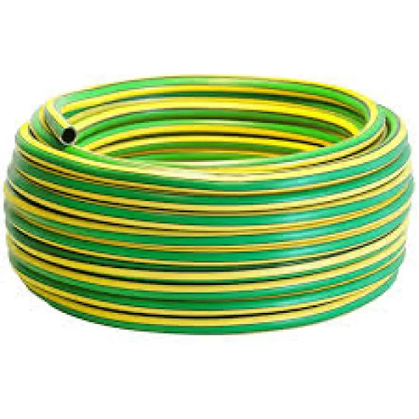 Manguera 1/2 Bicolor Verde/amarilla Rollo 100 Mts. - mangueras de jardin para uso industrial
