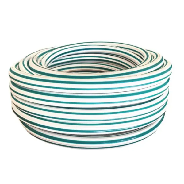 Manguera 1/2 Bicolor Standard Blanca/verde Rollo 100 Mts. - mangueras de jardin para uso industrial