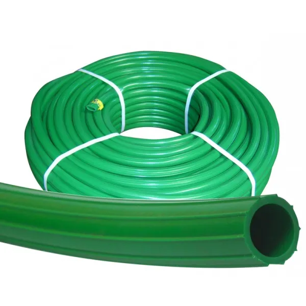 Manguera 1/2 Extra Verde Estriada Rollo 100 Mts. - mangueras de jardin para uso industrial