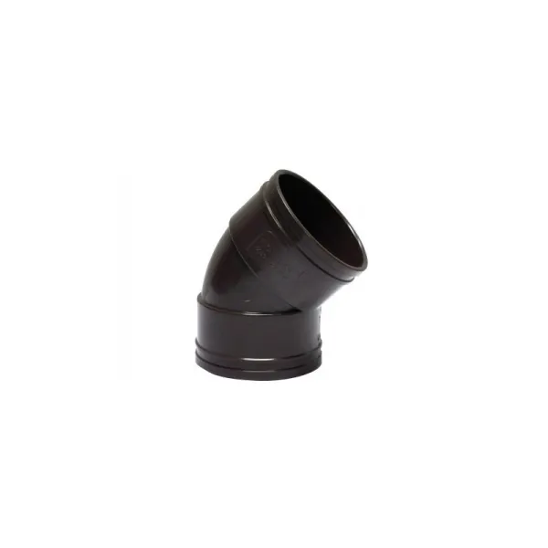 B75 Codo Canaleta H-h Marrón 75 Mm X 45° - accesorios canaletas para uso industrial