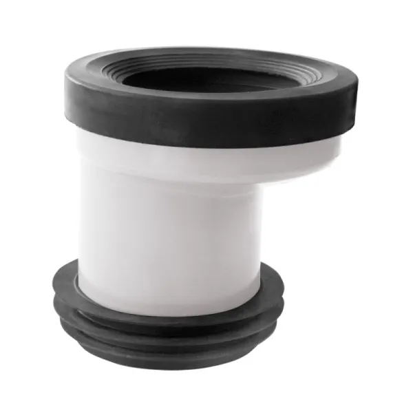 Adaptador Wc Excentrico 20 Mm. Rigido Salida 110 Mm - evacuación wc para uso industrial