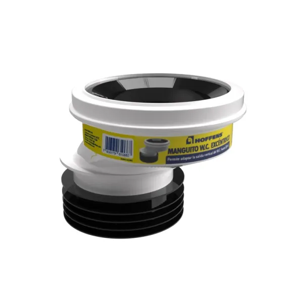 Adaptador Wc Excentrico 50 Mm. Rigido Salida 110 Mm - evacuación wc para uso industrial