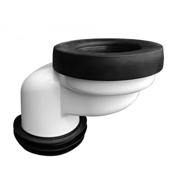Adaptador Wc Excentrico 90 Mm. Rigido Salida 110 Mm - evacuación wc para uso industrial