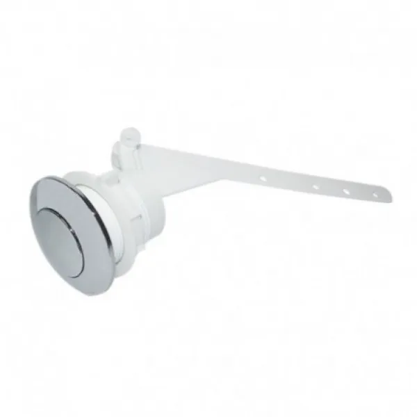 Boton Lateral Cromado Estanque Universal - manillas y botones de estanque para uso industrial