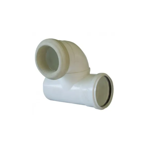 Esquinero Evacuacion Wc Horizontal Derecho 110 Mm - evacuación wc para uso industrial