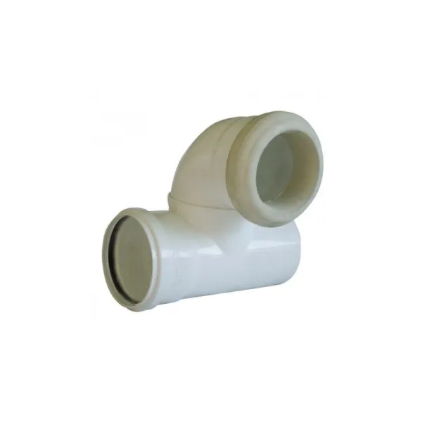 Esquinero Evacuacion Wc Horizontal Izquierdo 110 Mm - evacuación wc para uso industrial