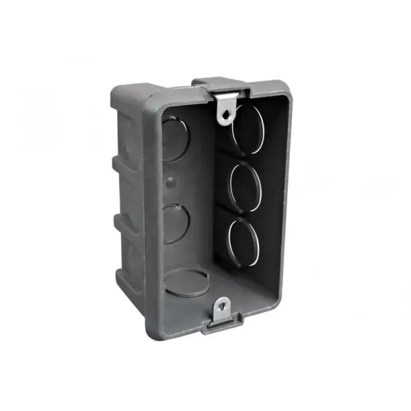 Caja Electrica Loza C/oreja Metal Gris 16-20 Mm. - cajas de distribución eléctrica para uso industrial