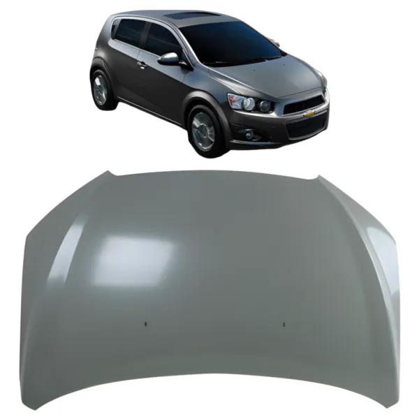 Capot para chevrolet sonic 2012 2018 1.6