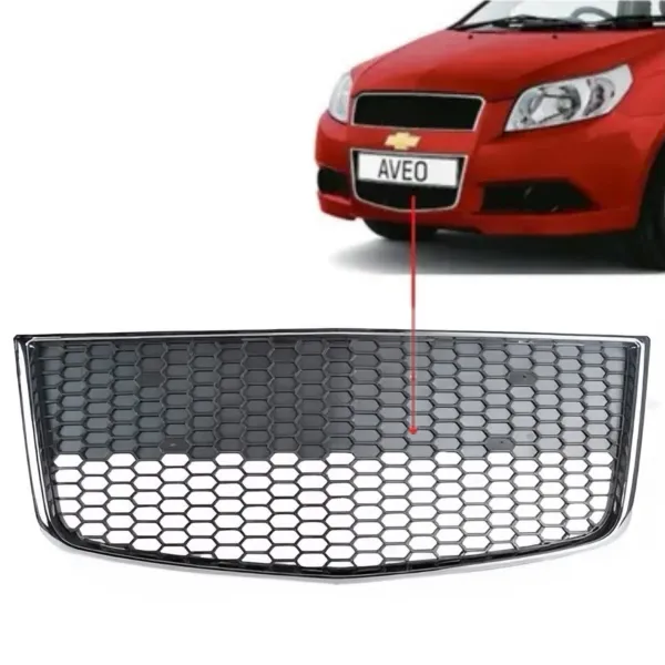 Mascara inferior para chevrolet aveo 2009 2016 1.4