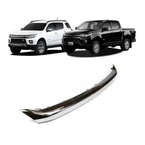 Moldura de mascara para chevrolet colorado 2021 2023