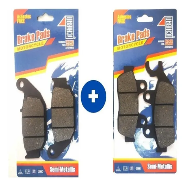 Pastilla De Freno Delantera Y Trasera Honda Cb190r 2017-2021